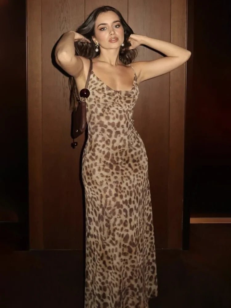 Kadira - Leopard Maxi Dress